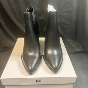 NWT BP Black Western Booties